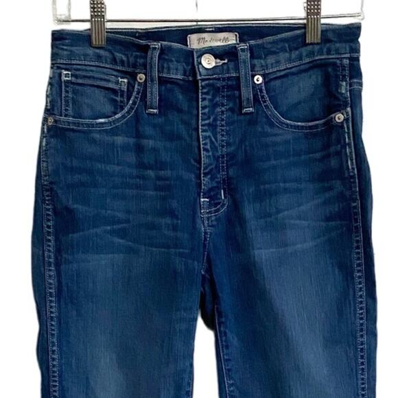 Madewell Jeans Slim Straight Jeans Raw-Hem Edition 27T - Picture 12 of 14